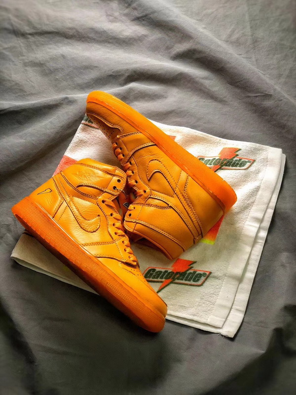 Authentic Air Jordan 1 Gatorade Orange